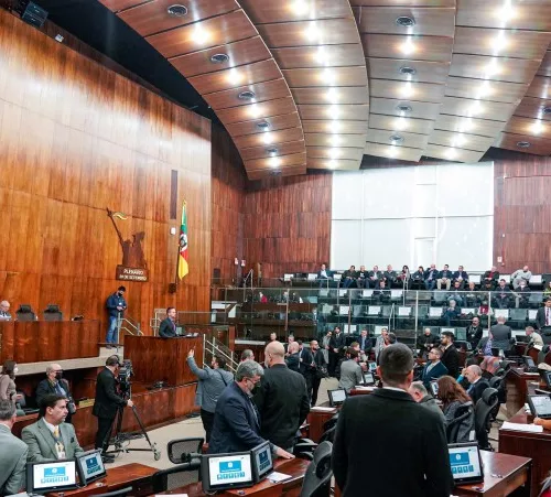 Projeto foi submetido ao plenário da Assembleia Legislativa na tarde desta terça. Foto: Joaquim Moura / Agência ALRS