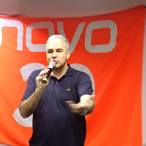 Ricardo Jobim, candidato a governador pelo Partido Novo. Crédito: Ivo Gonçalves / Divulgação, Partido Novo 