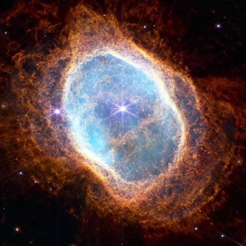 Nebulosa do Anel Sul, James Webb Nasa. Crédito: Nasa