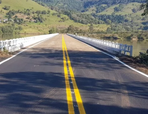 A ponte sobre o rio Passo Fundo foi liberada depois de ficar oito anos desativada. Foto: Divulgação/Daer