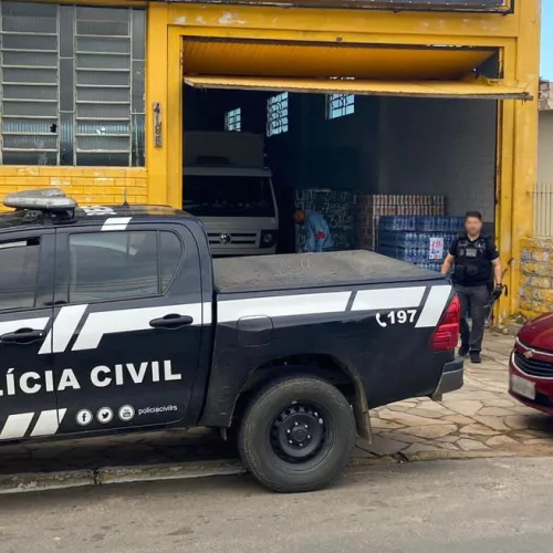 Itens comprados em fraude eram revendidos em "atacado". Foto: Polícia Civil / Divulgação