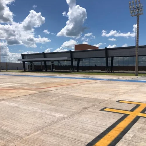 Imagem do aeroporto de Passo Fundo. Foto: Divulgação 