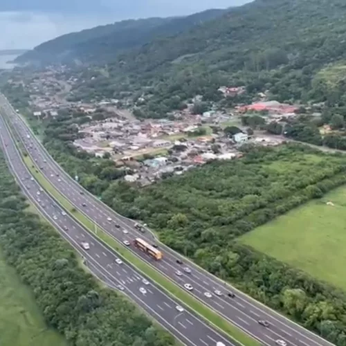 Imagem aérea da FreeWay em Santo Antônio da Patrulha