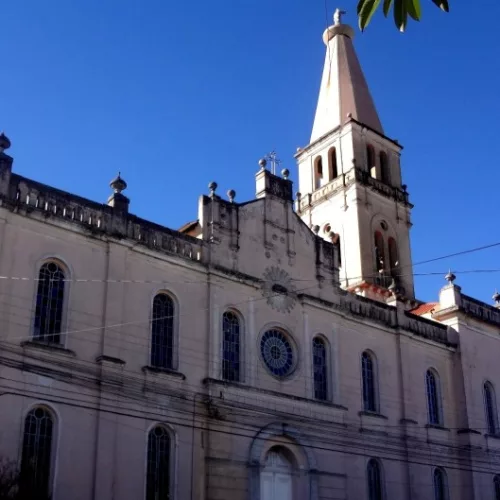 Igreja Sagrado Coração de Jesus, em Pelotas, é popularmente conhecida como Igreja do Porto. Foto: Ascom/Sedac