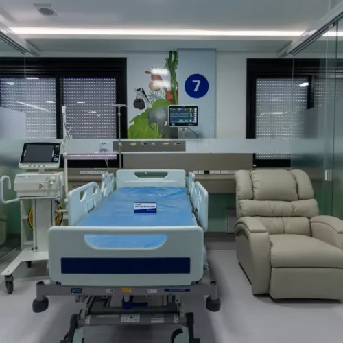 A UTI pediátrica  do Hospital São Sebastião Mártir foi inaugurada dia 11 de janeiro de 2023. Foto: Maurício Tonetto/Palácio Piratini