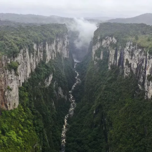 Imagem do Parque Nacional de Aparados da Serra. Foto: TV Brasil 