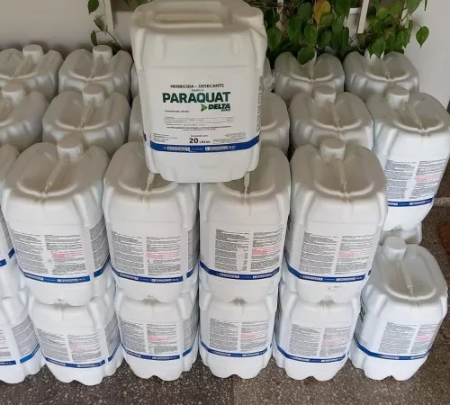 Paraquat, herbicida de alta toxicidade e vetado em quase todo o mundo - Foto: Polícia Civil/Divulgação