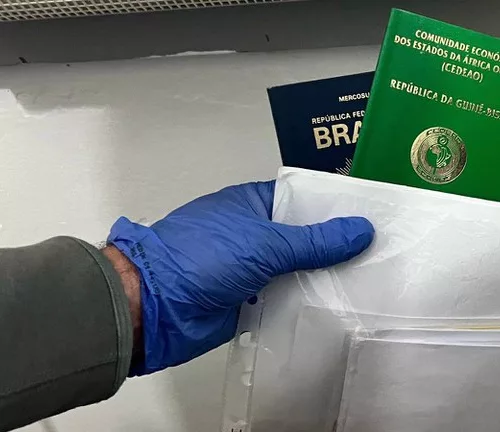 A mulher utilizou documentos falsos. Foto: Divulgação/PF