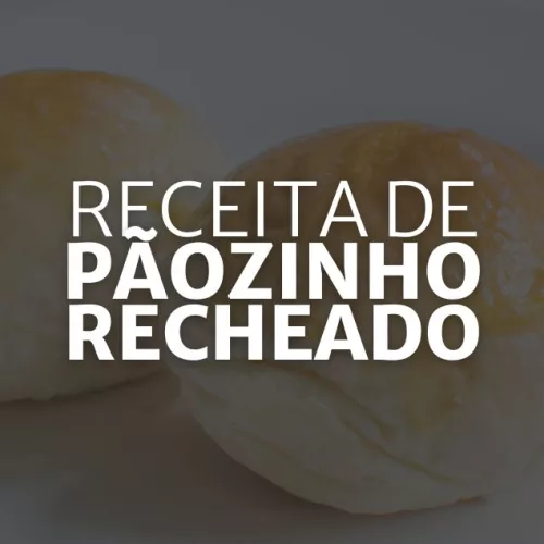 Receita de Pãozinho Recheado (Arte: Rosana Klafke/Agora RS)