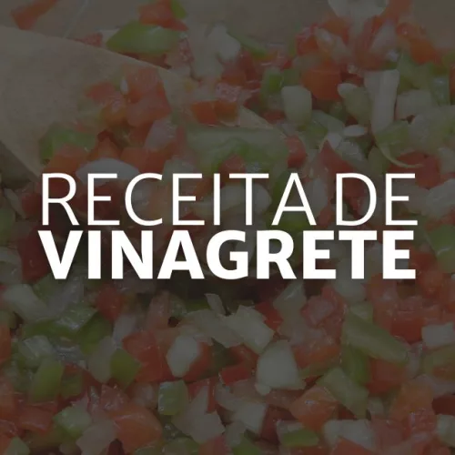 Receita de Vinagrete (Arte: Rosana Klafke/Agora RS)