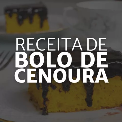 Receita de Bolo de Cenoura (Arte: Rosana Klafke/Agora RS)