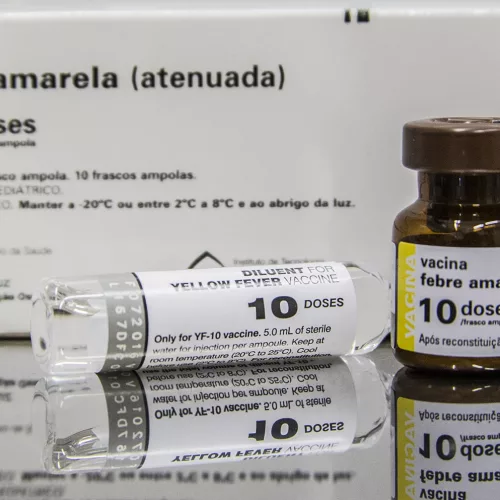 Dose de vacina contra a febre amarela. Crédito: Agência Brasil