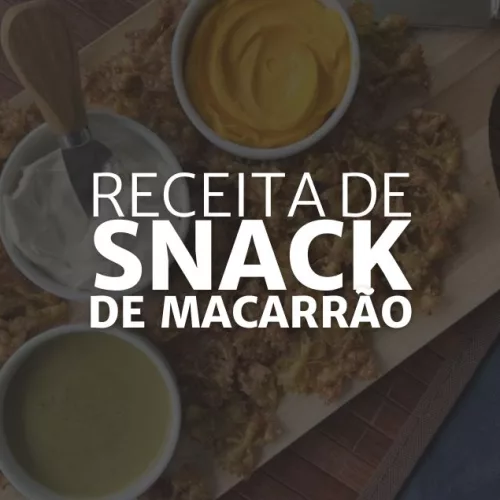 Receita de Snack de Macarrão na Air Fryer (Arte: Rosana Klafke/Agora RS)