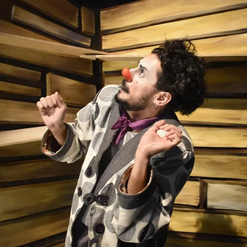 Espetáculo Clownstrofobia ocorrerá em São Gabriel. Foto: Divulgação 
