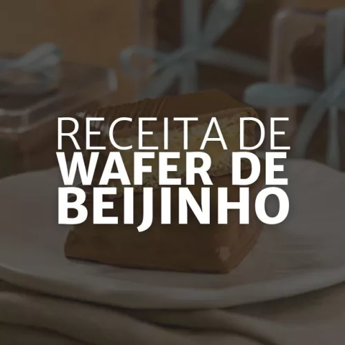 Wafer de Beijinho (Arte: Rosana Klafke/Agora RS)