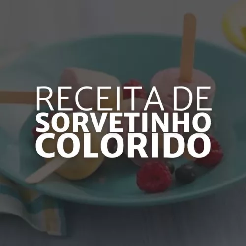 Receita de Sorvetinho Colorido (Arte: Rosana Klafke/Agora RS)