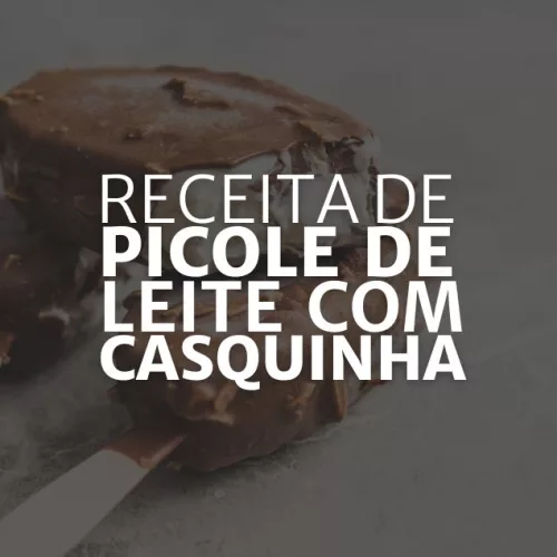 Receita de Picolé com Casquinha de Chocolate (Arte: Rosana Klafke/Agora RS)